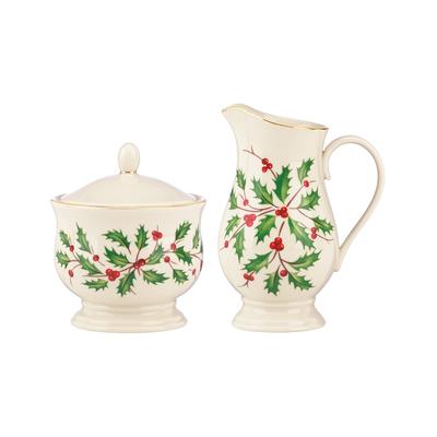 Lenox Holiday Sugar & Creamer Set