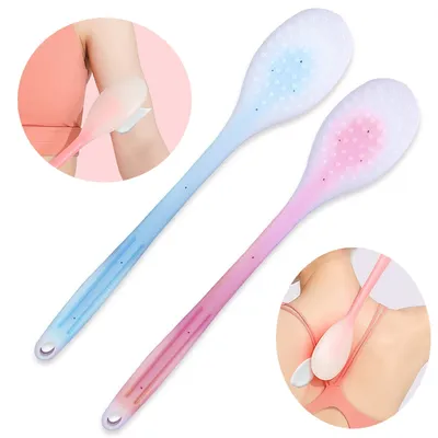 Massage Stick Silicone Massage Racket for Dredging Meridians and Tapping Shoulder and Cervical Vertebra Massage Beauty Health