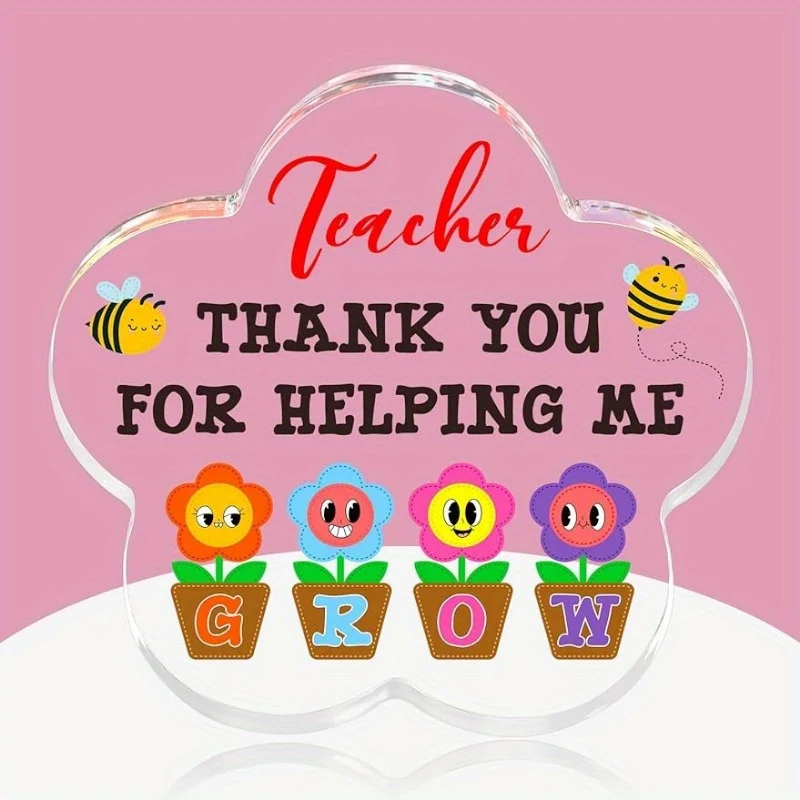 Teacher Paperweight Gift – Appreciation/Graduation Present from Students, Perfect for Women/Daycare Teachers
