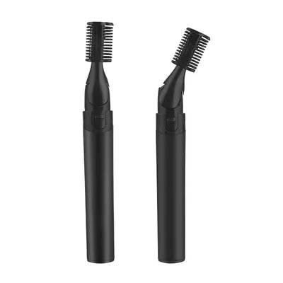 Elektrische Batterie Modell Schmerzlos Tragbare Augenbraue Former Trimmer Kit Frauen Männer Gesichts Epilierer Augenbraue Trimmer
