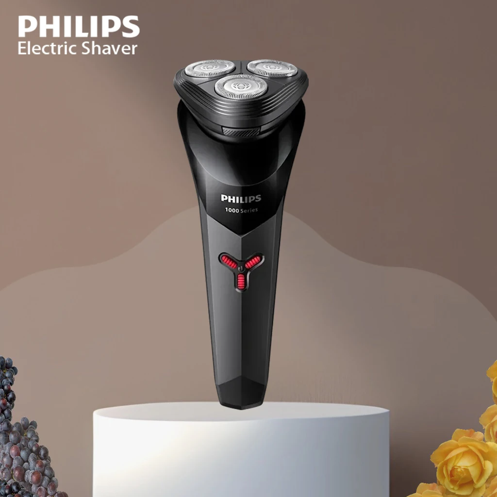 PHILIPS Neue S1113 Elektrische Rasierer Trocken Nass Rasieren Triple Klinge Schwimm Kopf Bart Trimmer männer Rasierer Elektrische Rasierer Maschine Image