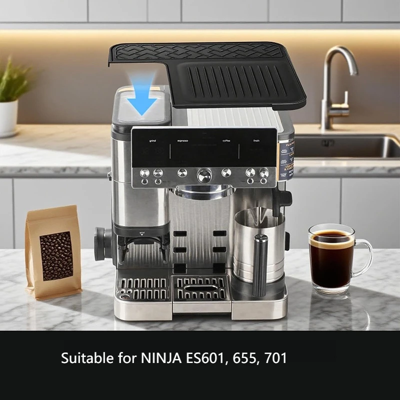 Für Ninja ES601/655/701 Kaffeemaschine Top Abdeckung Matte Kaffee Top Schutz Pad Wärmedämmung Pad Kaffeemaschine Zubehör Image