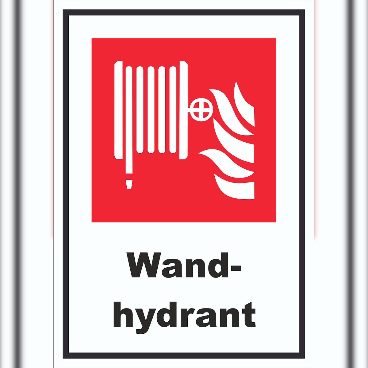HB-Druck Wandhydrant Schild A1 (594x841mm) Image