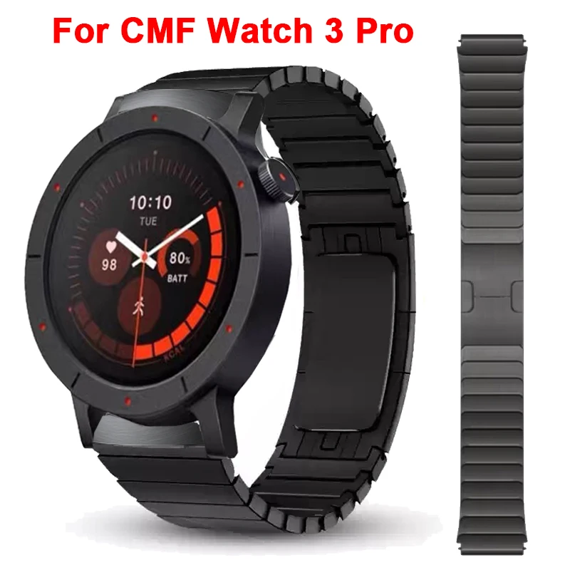Edelstahlarmband für CMF Watch 3 Pro 22 mm Universal Metallarmband für CMF Watch Pro 2/Pro Armband Correas Armband Image