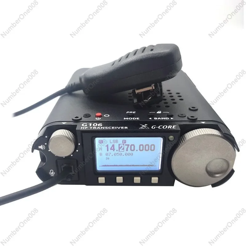 Original XIEGU G106 G106C HF Tragbarer Transceiver SDR 5W SSB/CW/AM Drei Modi WFM Broadcast Empfang Image