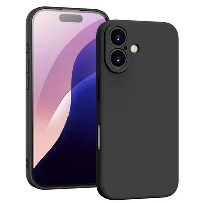 Flüssige Silikonhülle für iPhone 17 16 15 14 13 12 11 Pro Max 12 Mini iPhone 16 Plus 16e 17 Air Soft Protective Shockproof Cover