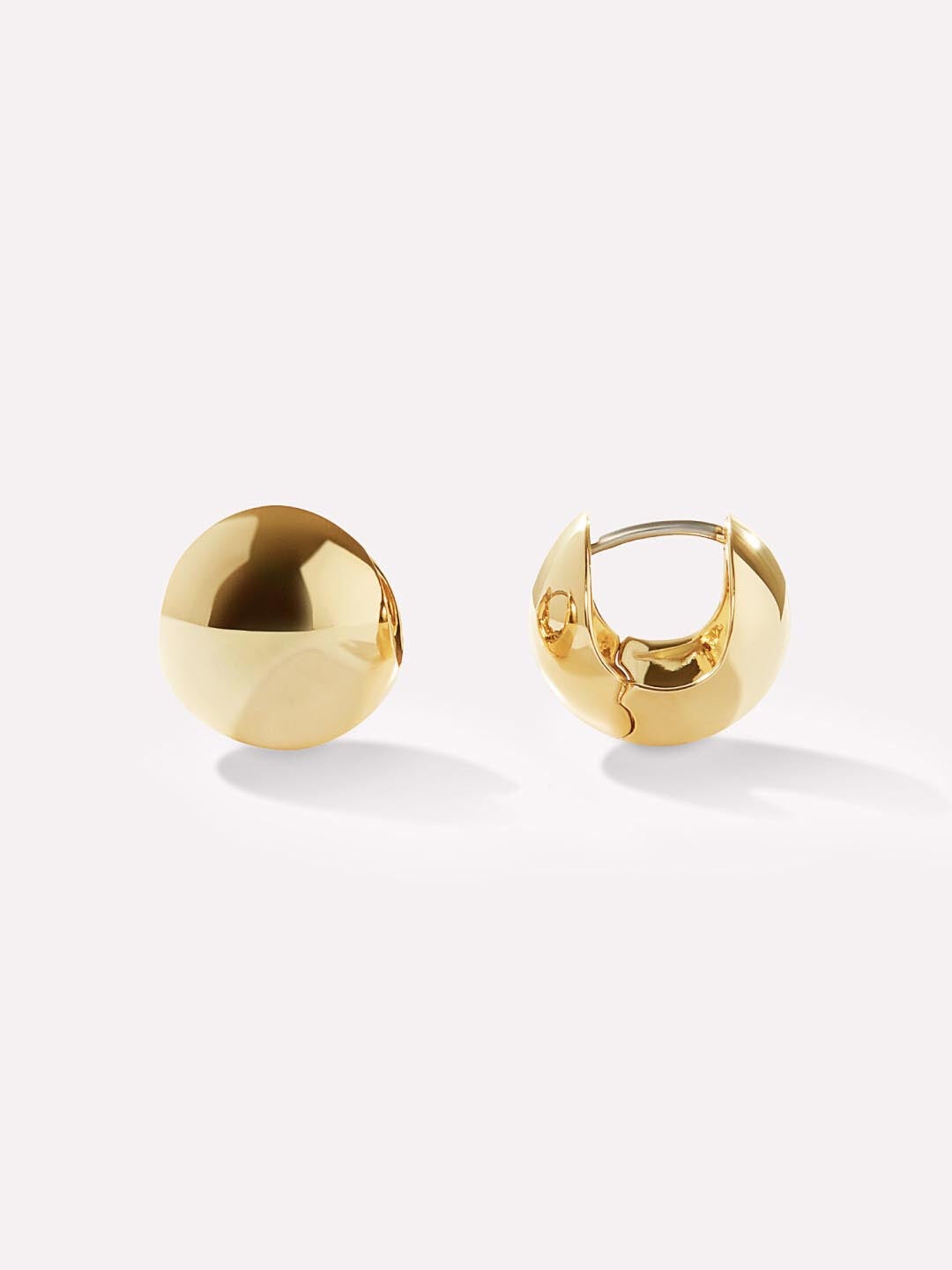 Women's Mini Abby Hoop Earrings by Ana Luisa in Gold (Size OS)