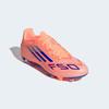 Fußballschuh ADIDAS PERFORMANCE "F50 CLUB KUNSTRASEN NEUERER GENERATION, HART- UND ASCHENPLÄTZE E", Gr. 43, beam orange, lucid blau, cloud weiß, Synthetik, sportlich, Schuhe, geeignet für Rasen- und Kunstrasenplätze
