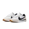 Sneaker NIKE SPORTSWEAR "Pacific", Gr. 42, weiß, schwarz, platinum tint, safety orange, Textil, Leder, sportlich, Schuhe