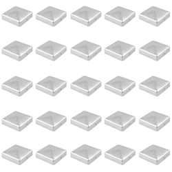 25x Pfostenkappe verzinkt 91 mm Pyramide Abdeckkappe für Pfosten 9 x 9 cm Image