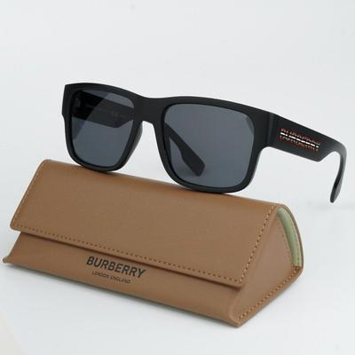 Burberry Accessories | New Burberry Be4358 Knight 346481 Matte Black Dark Grey Polarized Men Sunglasses | Color: Black/Gray | Size: 57x18x145
