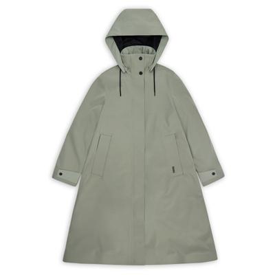 Rains - Women's Suva Vision Softshell A-Line Jacket W3T2 - Regenmantel Gr XS oliv