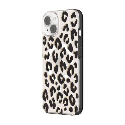 Kate Spade Cell Phones & Accessories | Kate Spade Leopard Print Iphone 13/14 Case | Color: Black/White | Size: Iphone 13/14