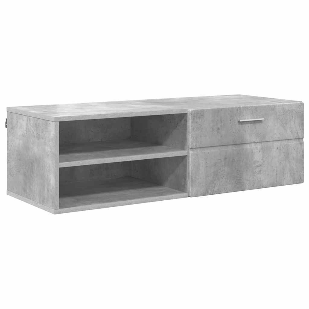 vidaXL TV-Schränk Hochglanz-Weiß 100.5 x 39 x 30 cm Holzwerkstoff Image
