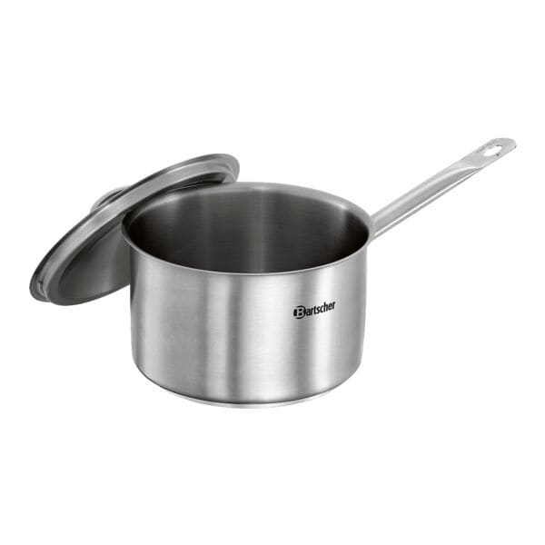 Bartscher Kochtopf Edelstahl 3 Liter mit Deckel silber, 20x17x36.5 cm Image