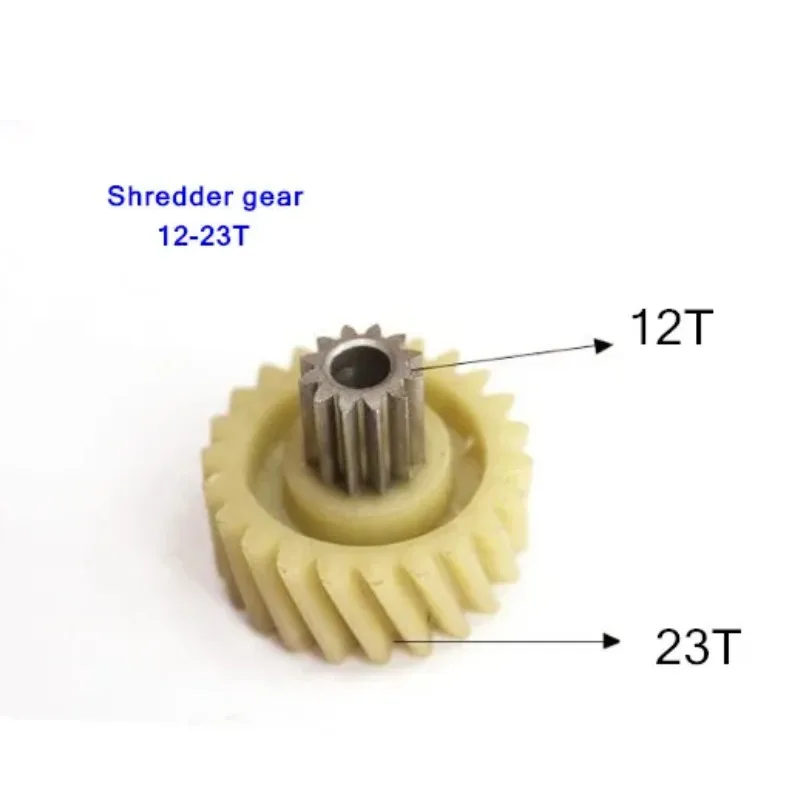 Shredder Gear 12T 23T C638 C-638 C868 C668 Shredder Gear Accessories 23 Teeth 12 Teeth