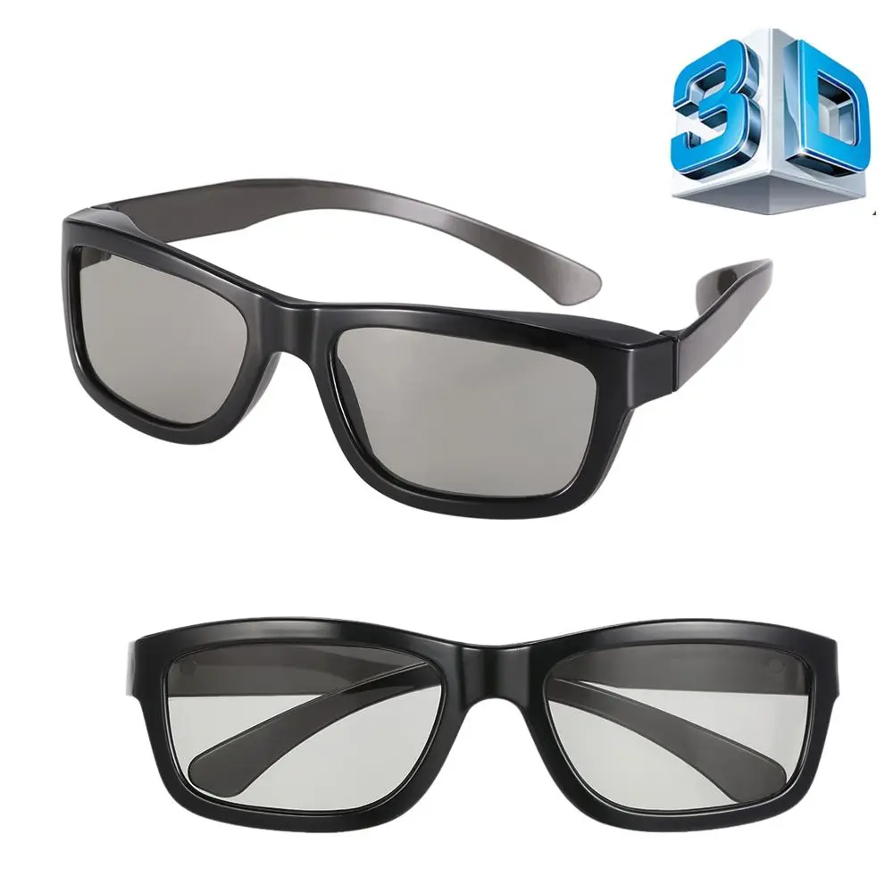 Polarized Circular Projector TV Home Theater Cinema Film Dimensional Anaglyph 3D Glasses Movie Glasses 3D Vision