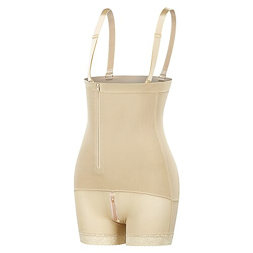 Damen Einfach Po-Lifting Atmungsaktiv Bauchkontrolle Körperformer Zum Fitnessstudio Sport und Fitness Image