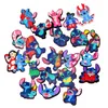 21/50 Stück süße Lilo & Stitch Kinder Disney Cartoon Schuhe Schnalle Charms Miniso PVC Hausschuhe Ornament passen Geburtstagsgeschenk