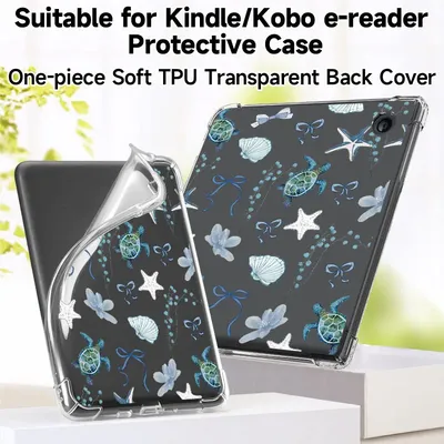 Universelles 6-Zoll-E-Reader-Gehäuse, für Kindle Paperwhite 5, Kindle 10/11/12, Kobo Clara/Libra Color/BW, stoßfest, kratzfest