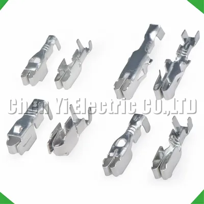 50 Pcs Male or Female wire Crimp Pins For BX2091C BX2152-2 BX2201-2 BX2024-2 Sheath Automotive Connectors Wire harness Plug