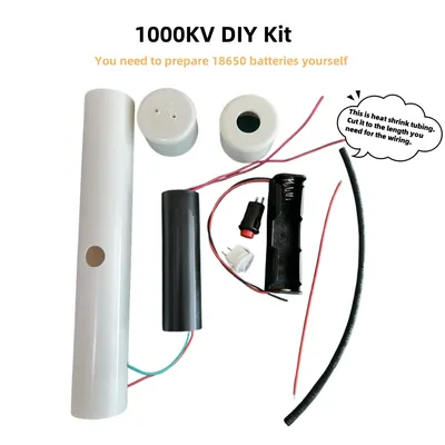 1000 kV DIY Kit: High-Voltage Pulse Generator; DC High-Voltage Frequency Converter, Booster, Inverter DIY Kit Module