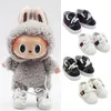 Labubu-Puppen-Sportschuhe, 4 x 1,8 cm, mehrere Stile, zum Selbermachen für Labubu-Puppen, Leder-Stoffschuhe, Ersatz-Puppen-Zubehör