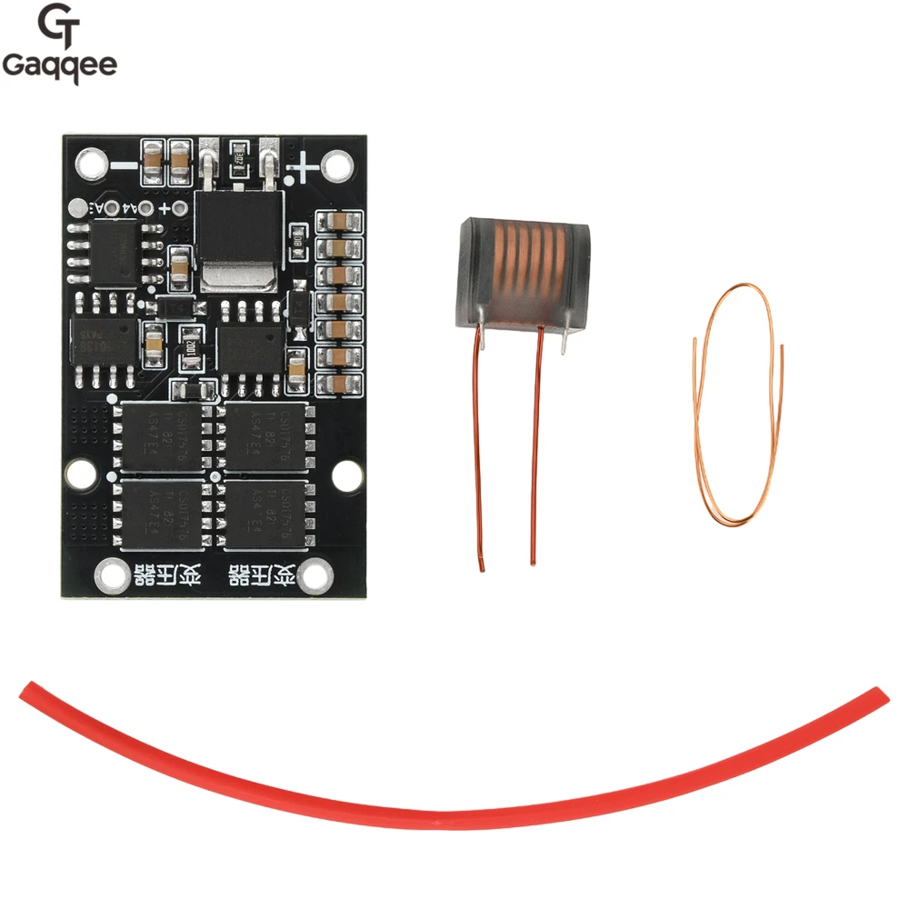 DC 6-15V zu AC 10kV-25kV Boost Spark Arc Zündspule Modul Arc Igniter Hochspannungsmodul Treiberplatine Transformator Feuerzeug Image