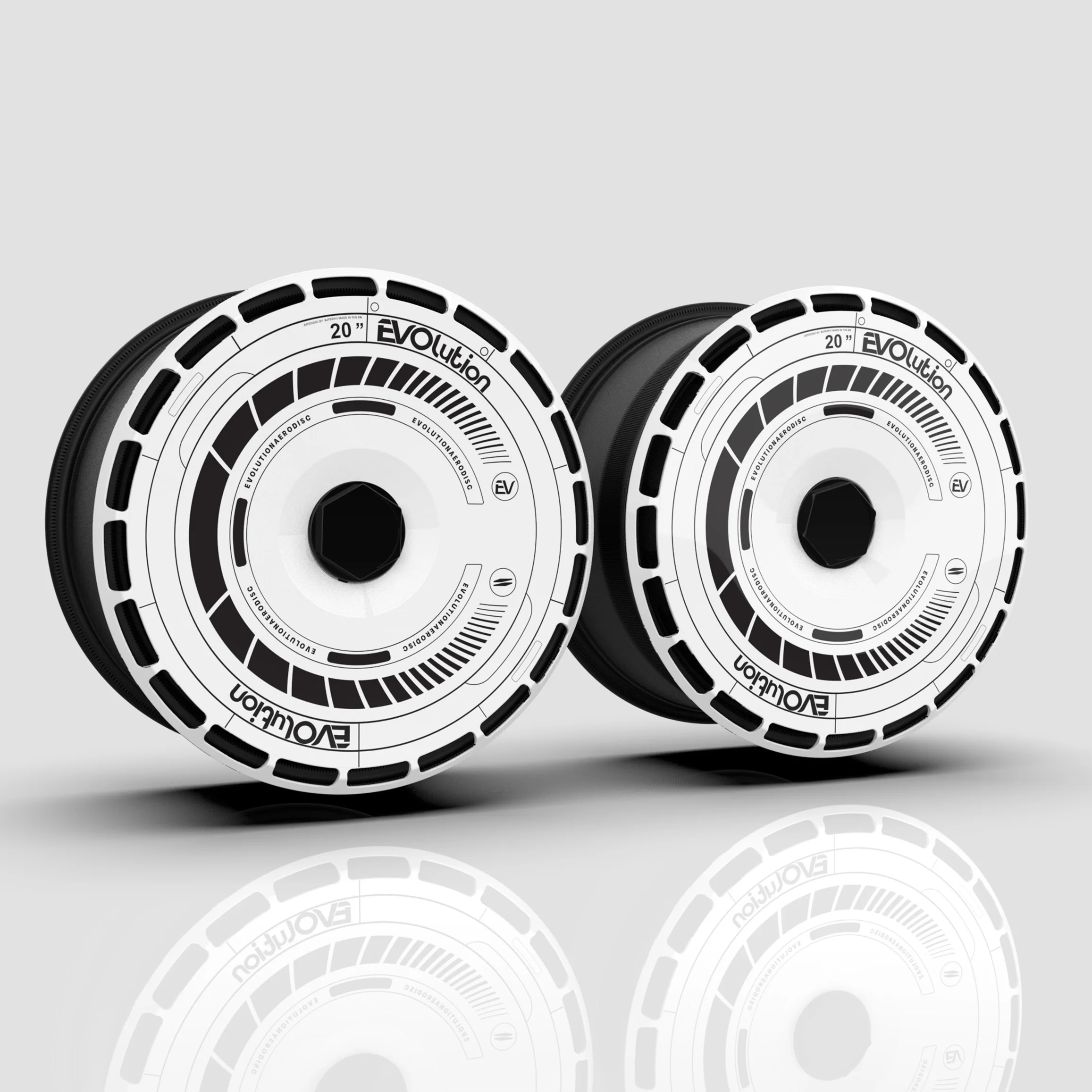 Neue 18-Zoll-Aero-Radabdeckungen 4 Stück/Set Beliebte ABS-Radkappe für Tesla Model 3 Image