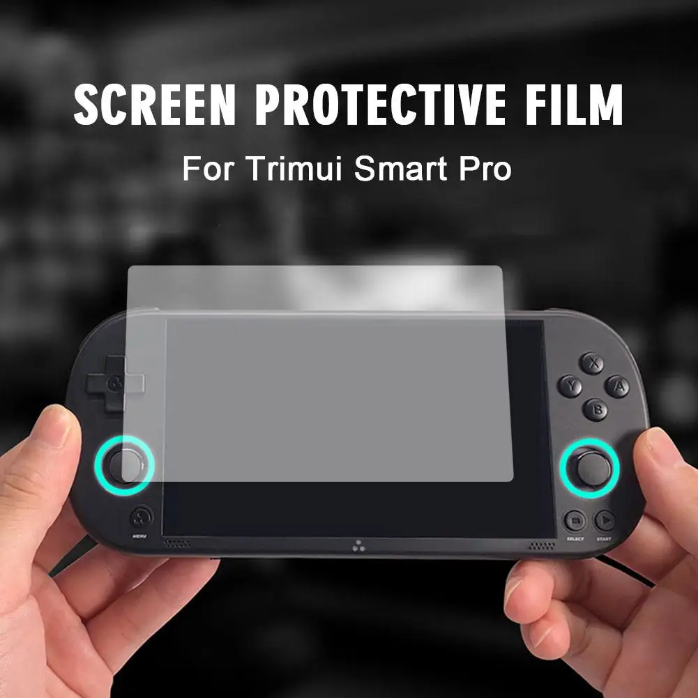 1 teile/satz TPU-Schutz film für Trimui Smart Pro Handheld-Spiele konsole 5-Zoll-Kristallfilm Retro-Videospiel konsolen