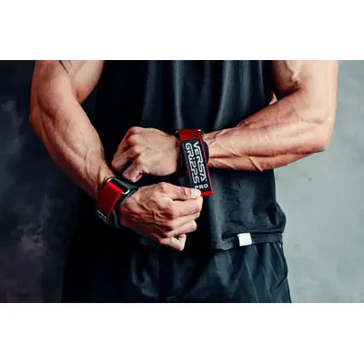 V PRO G Wrist Wraps Powerlifting Weightlifting Straps Lifting Grips Deadlift Wrist Support Gym Training Gear for Men Women