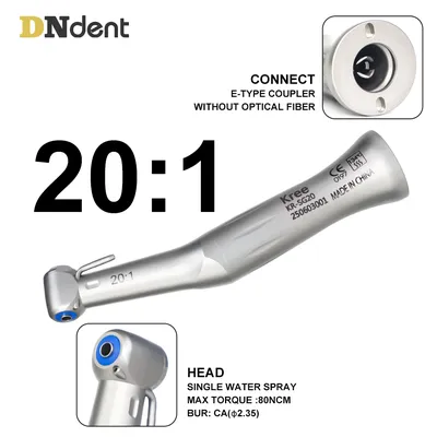 Dental 20:1 MAX SG 20 Contra Angle Slow Low Speed Handpiece Dental Implant Micromotor Fit to W&H Bien Air Dentistry Tool