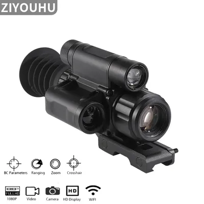 ZIYOUHU NV009A-LRF-850, Digital Night Vision Scope with Laser Range Finder 16X Zoom Hunting Monocular 1080P HD Outdoor Camcorder