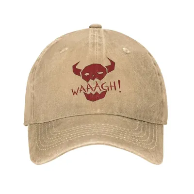 WAAAGH! W-Warhammer 40k Wear Baseball Caps Men Women Casual Caps Hat Adjustable Sun Cap Outdoor Sun Protection