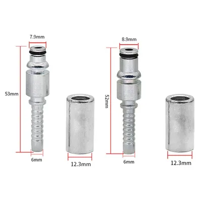 1 set Car High Pressure Washer Hose Fitting Connector For Karcher AR Repairing Adaptor With Socket