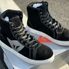 Street Biker Air Herren High-Top-Reitstiefel Motorradstiefel rutschfeste Turnschuhe Street Fashion Freizeitschuhe Radfahren Sicherheitsausrüstung