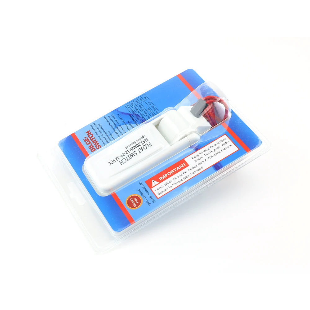 12 V DC Bilgenpumpenschalter für Boote, automatische elektrische Sicherheit, leicht zu reinigen, Bilgenpumpenschalter für die Elektroniktechnik, 24 V Image