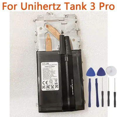 New Original Unihertz Tank 3 Pro 8849 battery Inner Built Battery Cell Phone Battery Module For Unihertz Tank 3 Pro Smart Phone