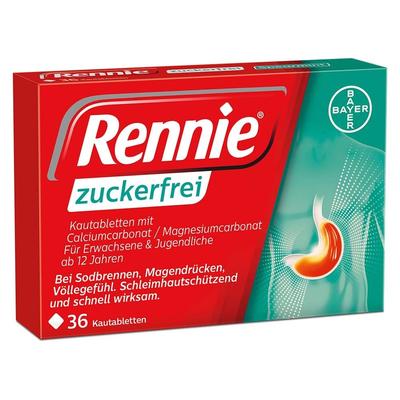 Rennie zuckerfrei Kautabletten 36 St Image