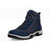 Schnürboots ECCO "Xpedition III", Damen, Gr. 38, blau (marine), Nubukleder, Textil, unifarben, casual, Schuhe, Outdoorschuh, Stiefelette mit wasserabweisender TEX-Membran