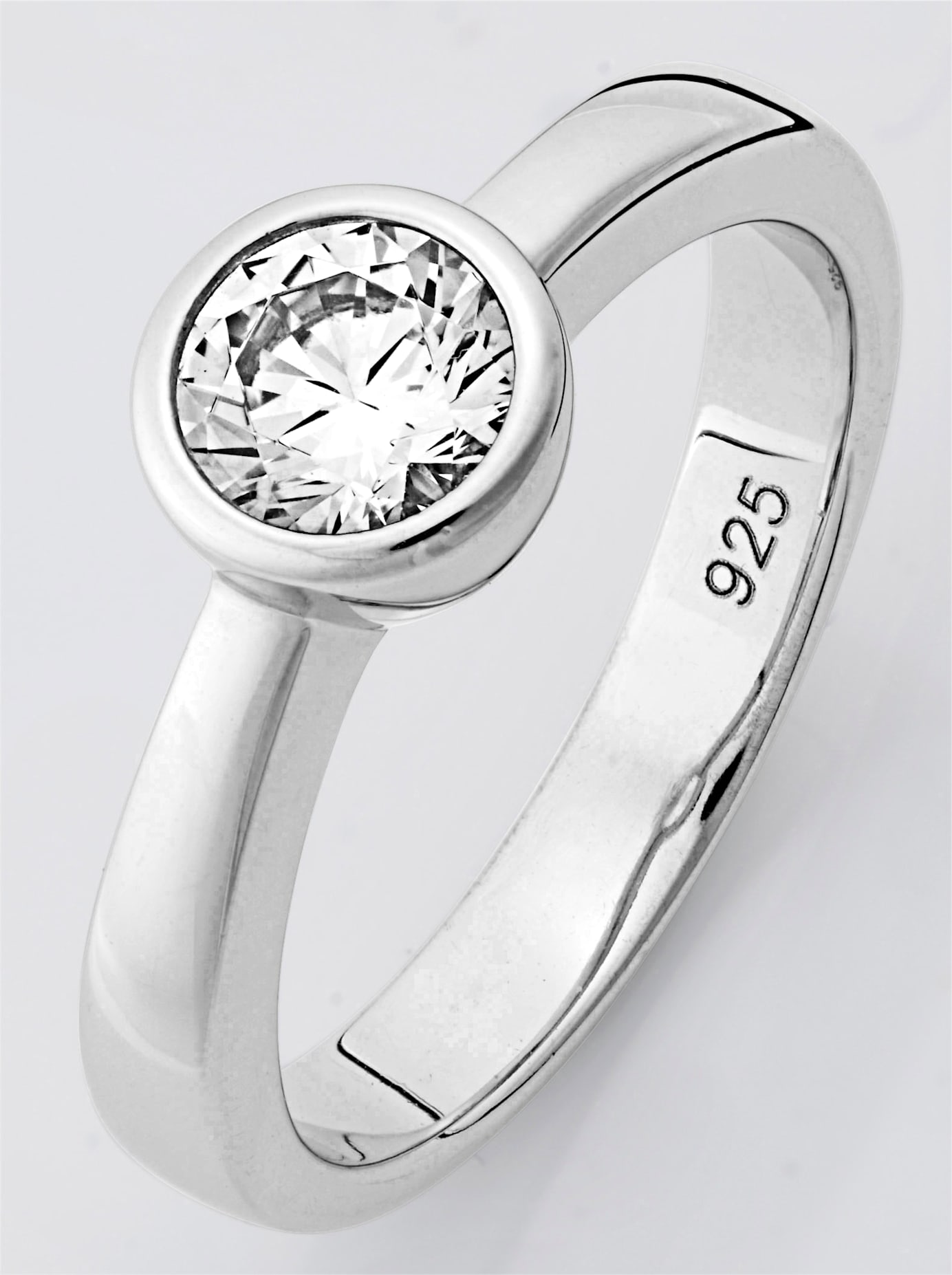 Fingerring LADY Gr. 16, silber (silber 925), Fingerringe, Damen, 16, Silber 925 (Sterlingsilber) Image