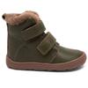 Bisgaard - Kid's Barefoot Emil Lamb - Winterschuhe 31 | EU 31 braun/oliv