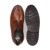 Schnürschuh HENRY STEVENS "Harry N", Herren, Gr. 43, braun (mittelbraun), Leder, elegant, Schuhe, Herren Businessschuh Schnürschuh hangefertigt, Lederschuh