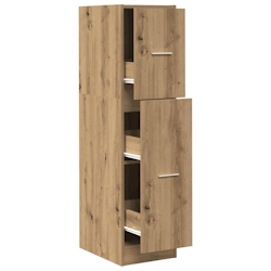 vidaXL Apothekerschrank Artisan-Eiche 30x41x118 cm Holzwerkstoff Image