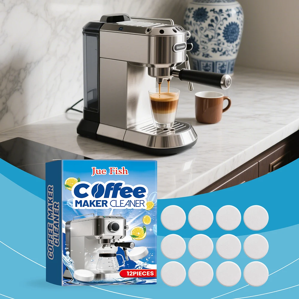 Coffee Machine Cleaner Descaler Tabletten Kaffeemaschine Tiefe Reinigungsschleifer Descaling Reinigung Tabs Universal Sprepescent Tablette Image