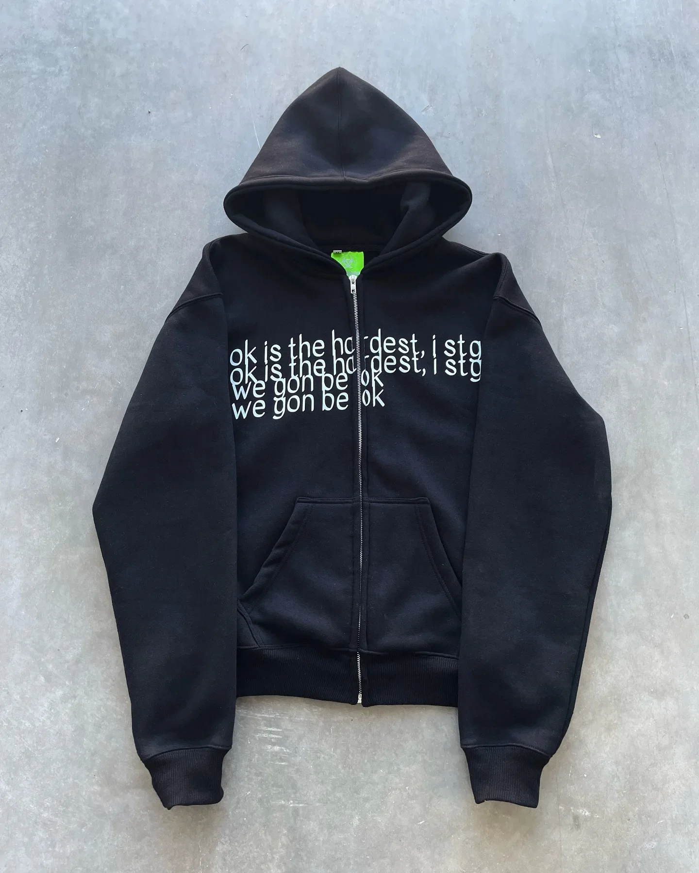 Harajuku Letter Hip Hop Casual Streetwear Sweatshirt Hoodies Women Y2k Clothes Tops Goth Grunge Oversized Hoodie Men Clothing