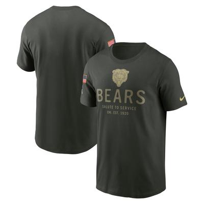 Chicago Bears Nike 2025 Salute To Service Primary Edge Dri-FIT T-Shirt - Herren Image