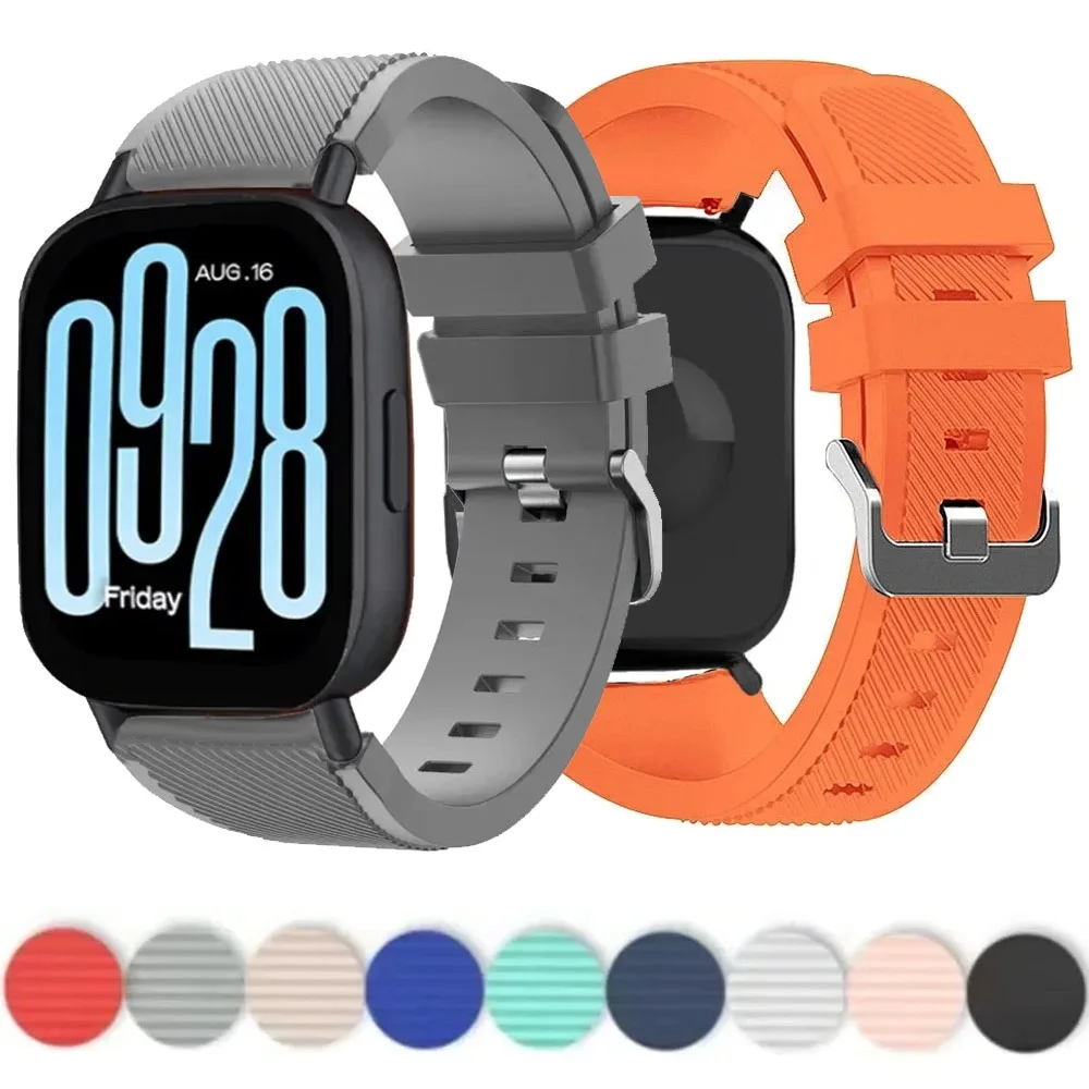 Silikonarmband für Redmi Watch 5, Active/Lite, atmungsaktives, strukturiertes Armband, Redmi Watch 5, aktives, bequemes Armband-Zubehör Image