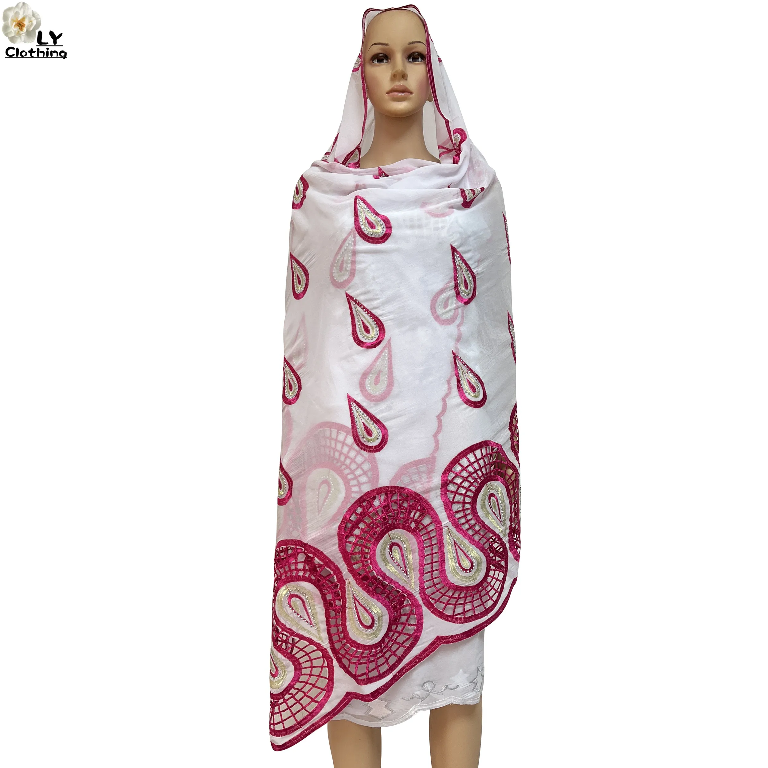 Ultime donne africane 100% Chiffon nuovo Dubai pregare scialli sciarpa musulmana morbida donna sciarpa di grandi dimensioni per scialli