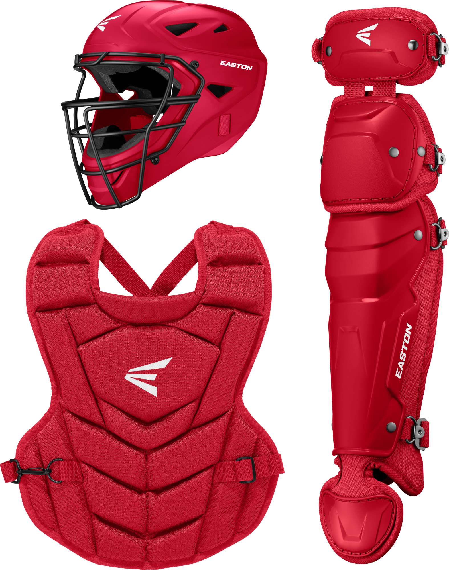 Easton BLACK MAGIC 3.0 Junior Youth Catcher's Box Set - Ages 6-8 Red
